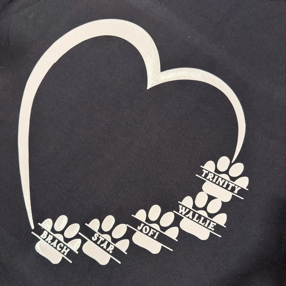 Pet Lovers Custom Made T- Shirts - Personalized & All Sizes - NWT - Picture 2 of 3